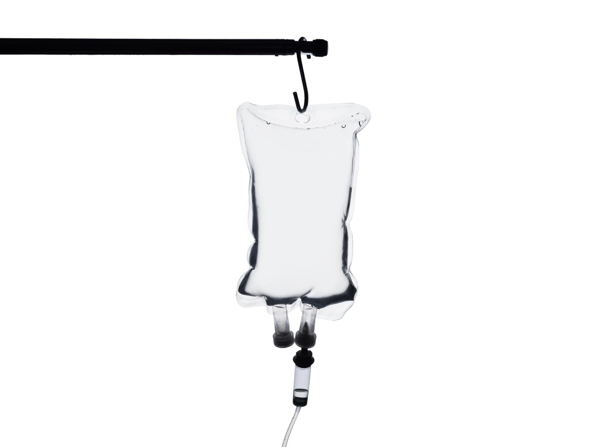 Spiking IV Bags Ahead of Time